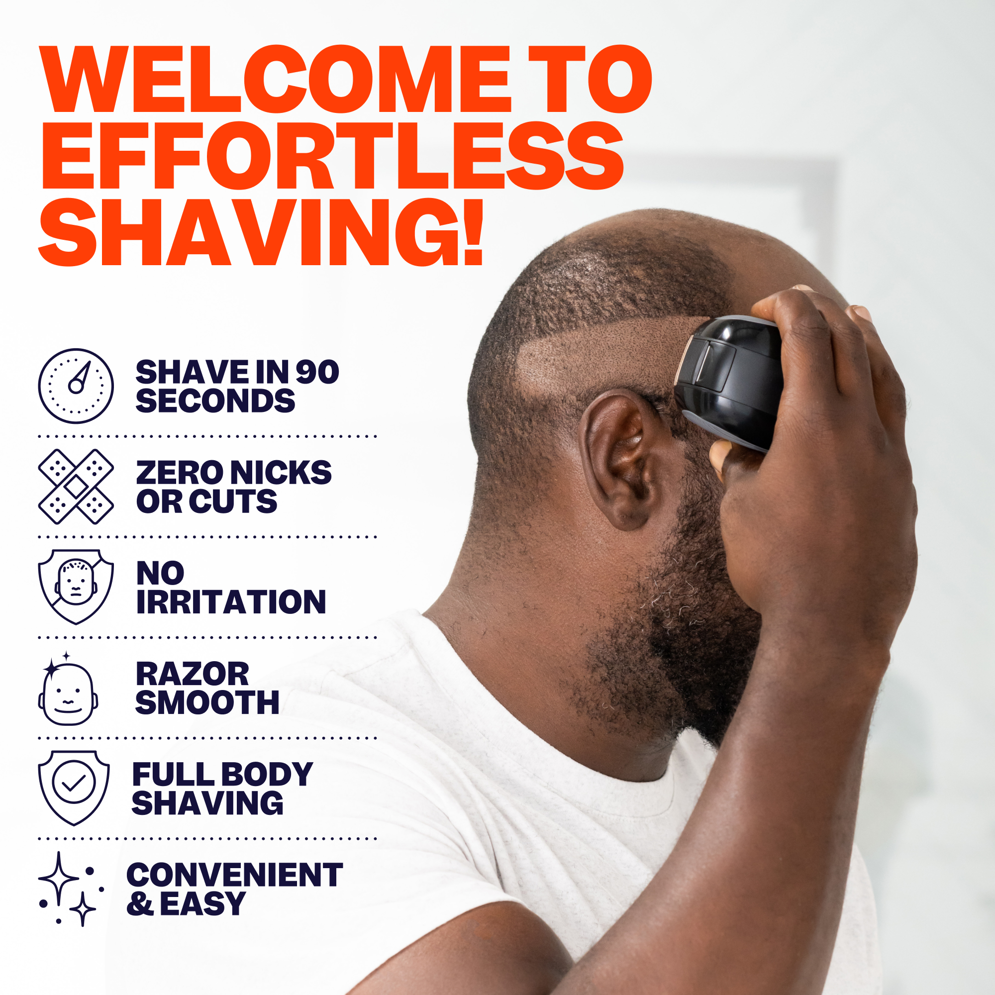 FlexSeries™ Travel Shave Kit - Smooth, Irritation-Free Shaving