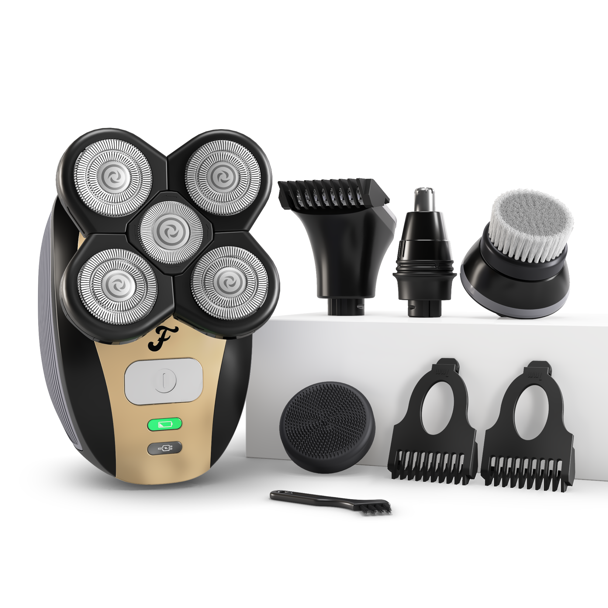 FlexSeries® Shaving Kit for Men - ScalpSafe™ Technology, No Irritation