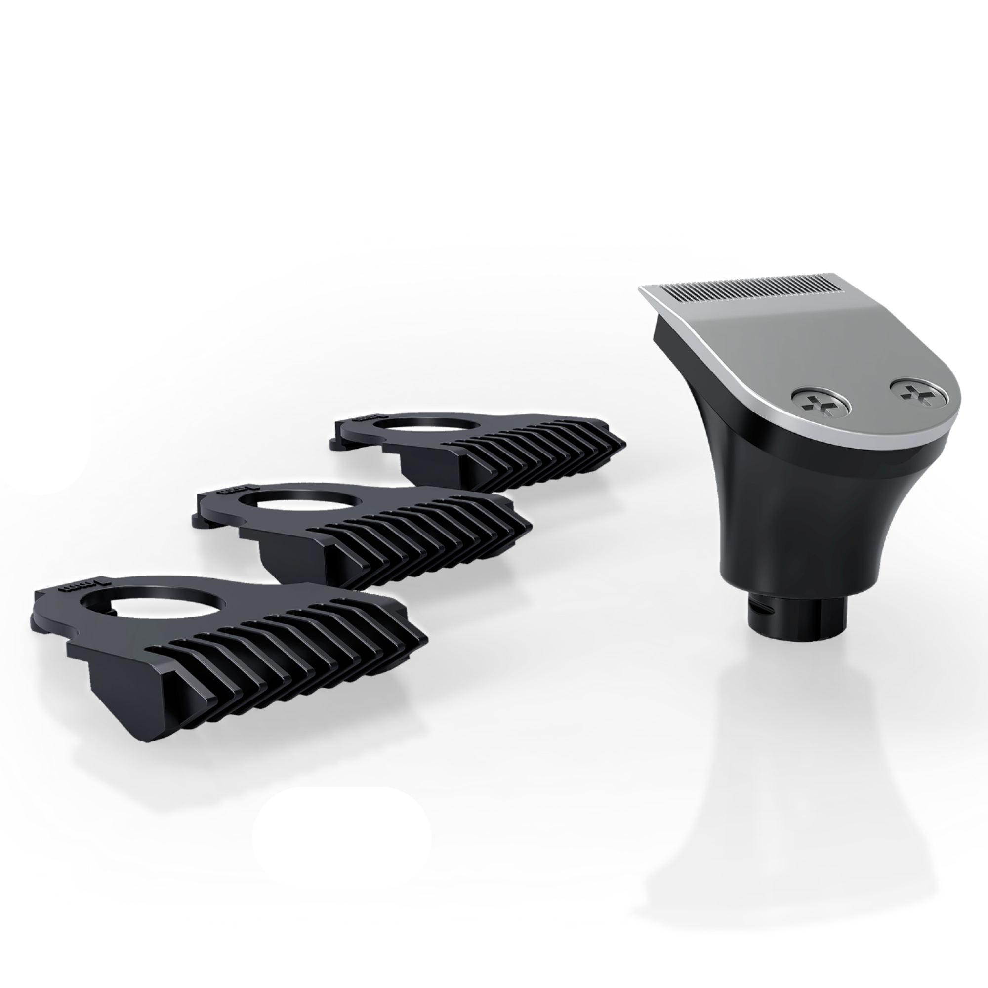 Precision Hair Clipper with 3-5-7mm Guards for Fading & Trimming