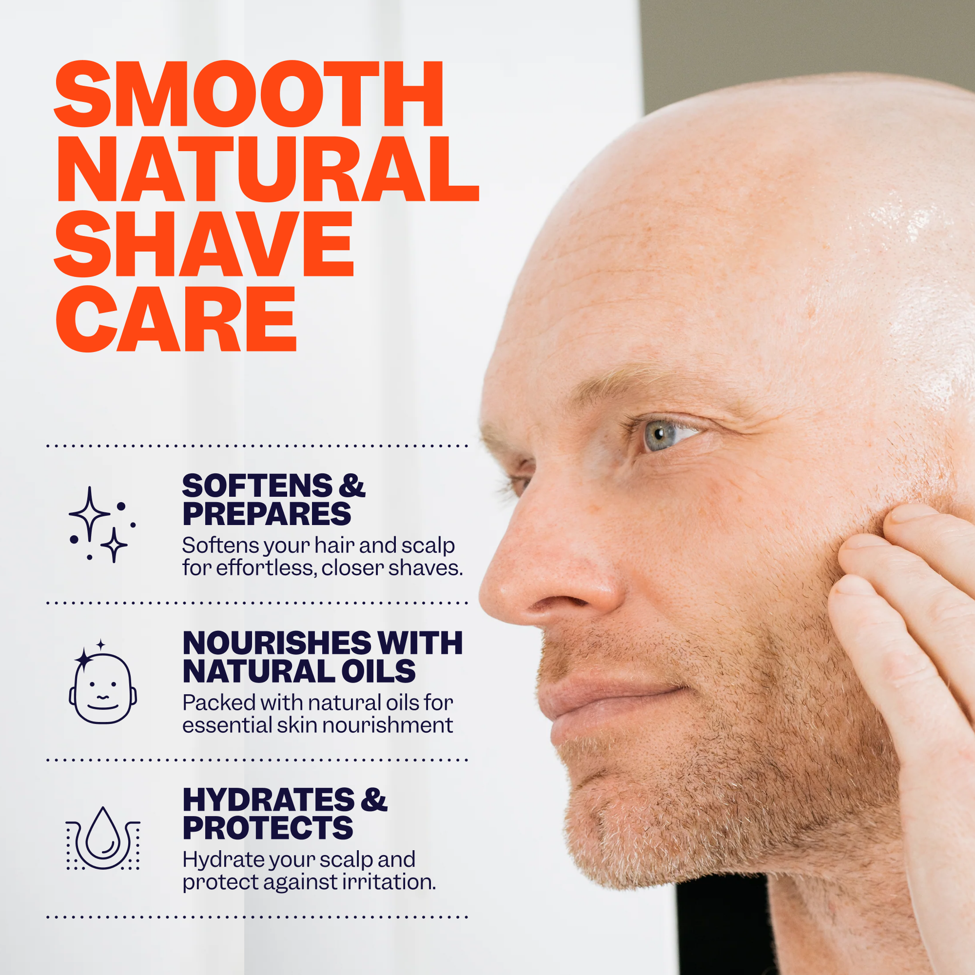 Natural Pre Shave Oil for Men - Skin Protection & Smooth Shave