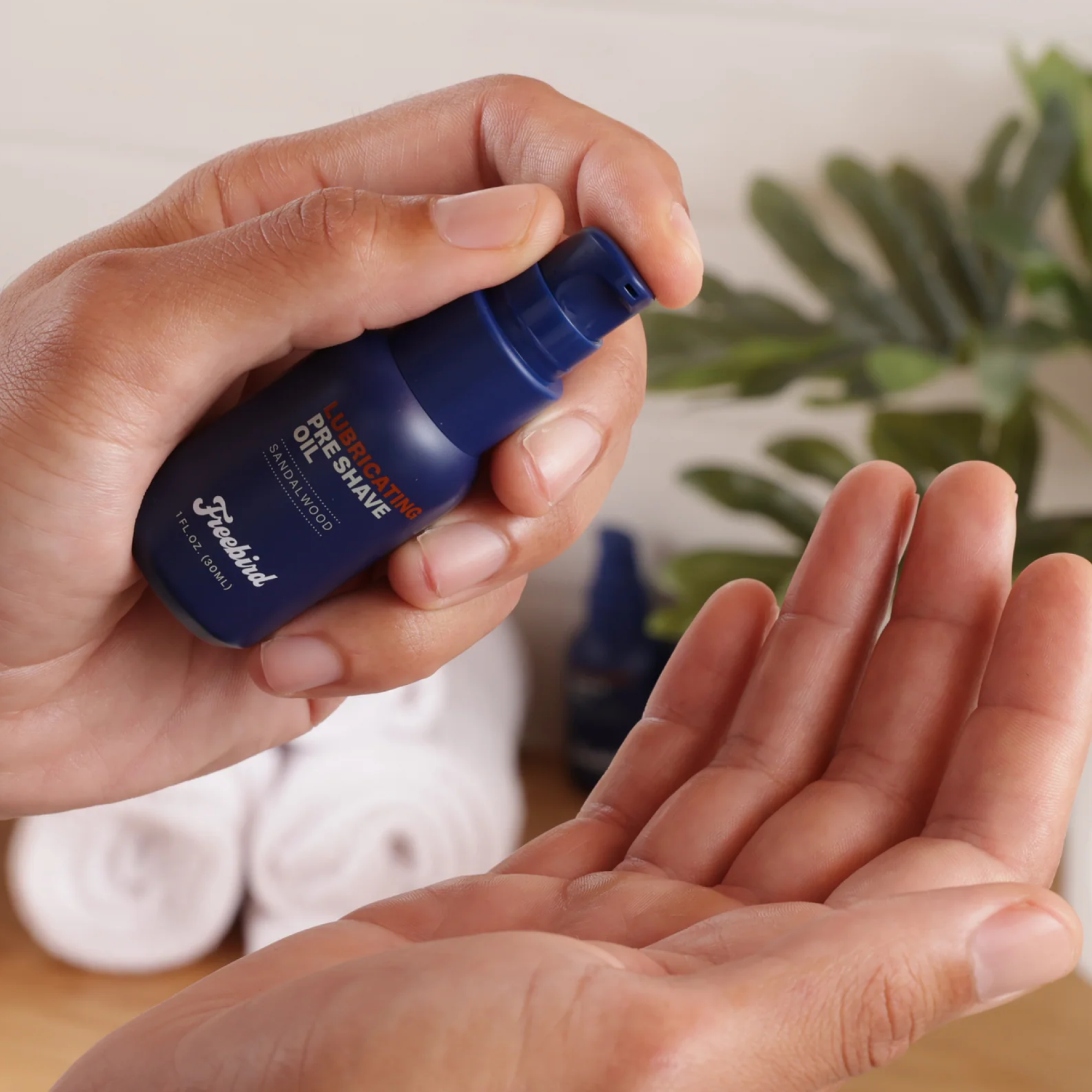 Natural Pre Shave Oil for Men - Skin Protection & Smooth Shave